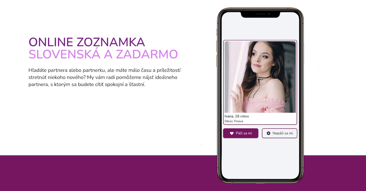 Zoznamator.sk, nová slovenská zoznamka pre nezadaných
